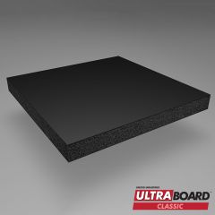 48 x 96 x 1 inch Black Ultra Board 6 Sheets