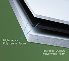 WHITE GATORPLAST BOARD