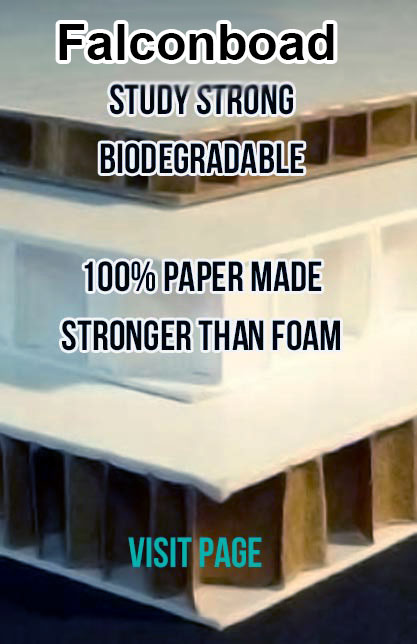biodegradable foam board falconboard